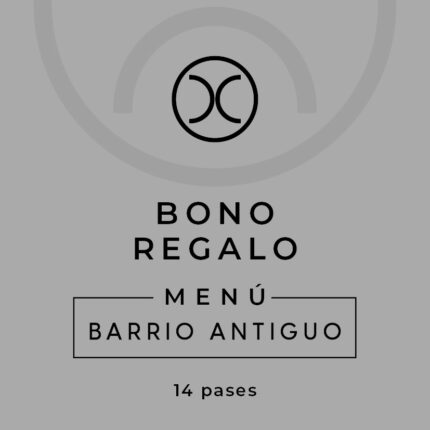 MENÚ BARRIO ANTIGUO